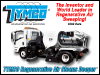 TYMCO invented regenerative air sweeping
