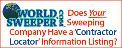WorldSweeper.com Contractor Locator