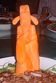 carrot carving