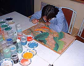 ceramic painter