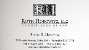 Horowitz's Business Card