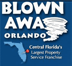 Blown Away Sweeping Logo