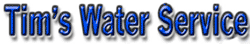 Tim's Water Service logo