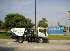 Sweeper at Ball Field