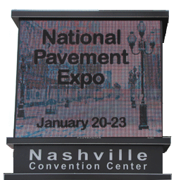 Convention Center Sign