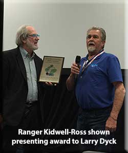 Larry Dyck and Ranger Kidwell-Ross