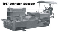 1937 Johnston Sweeper