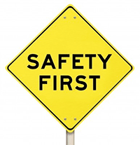 Safety First Graphic
