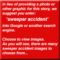 Sweeper Accident Graphic