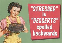 Stressed Is Desserts