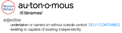 Autonomous Definition