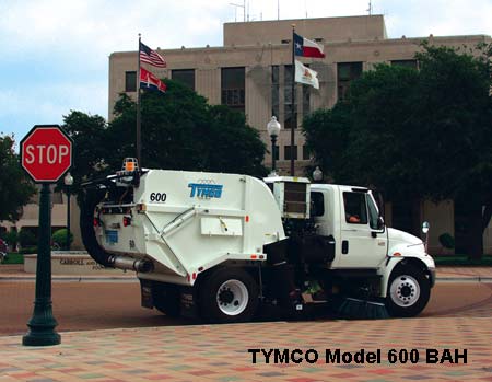 TYMCO Model 600BAH Sweeper