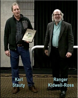 Karl Stauty and Ranger Kidwell-Ross