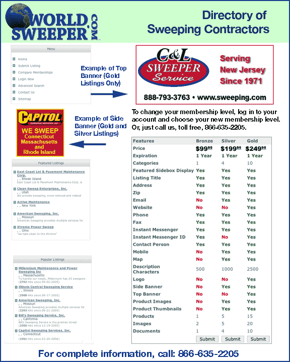 Contractor Locator Comparisons