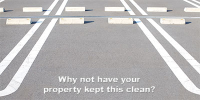 Keep your property this clean!