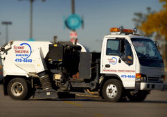 Parking Area Sweeper