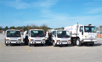 some sweepers in our fleet