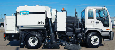 TYMCO sweeper
