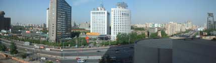 view out Beijing Hilton