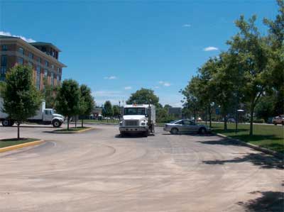 Clean Parking Lot