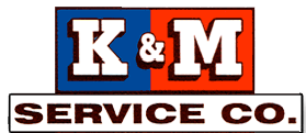 K & M Service, Inc. Logo