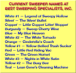 Sweeper Names