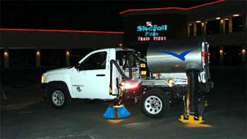 Masco Sweeper at Night