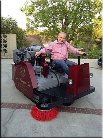 Joe on rebuilt Wilshire