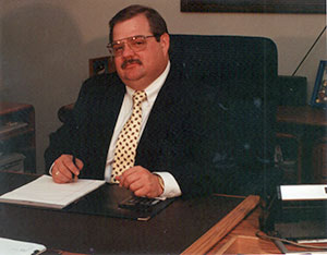 David at desk