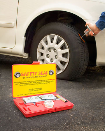 Safety Seal Sweeper Tire Repair Info