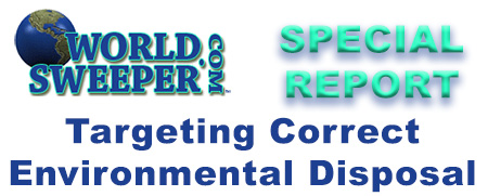 Special Report In Newsletter on Disposal
