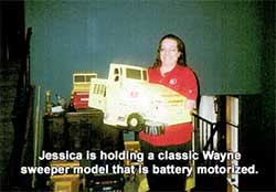 Jessica with Wayne Sweeper