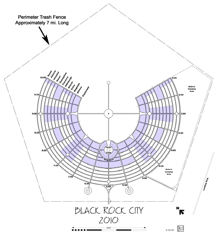 Burning Man Layout