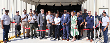 Victory Sweepers Ribbon Cutting