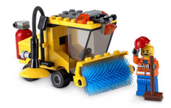 Lego Toy Street Sweeper